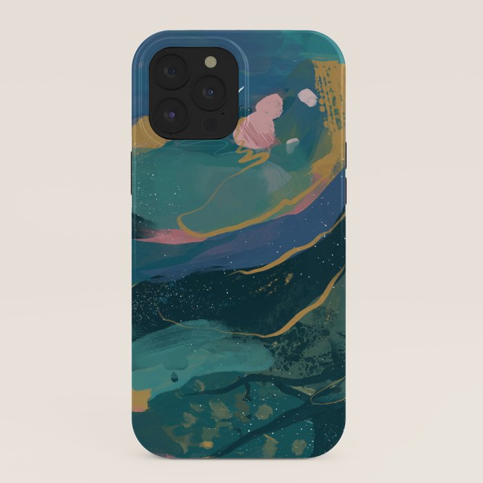 "You Are Worthy" Midnight Background iPhone Case