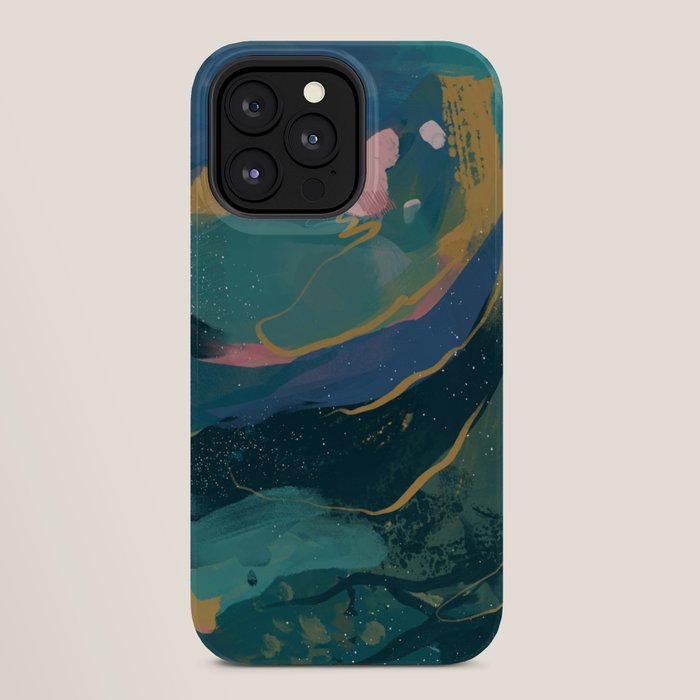 "You Are Worthy" Midnight Background iPhone Case