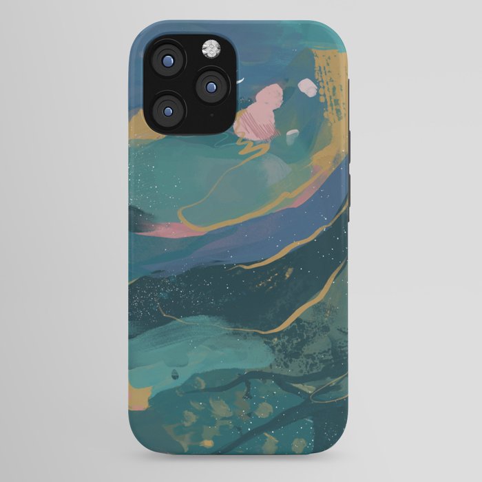 "You Are Worthy" Midnight Background iPhone Case