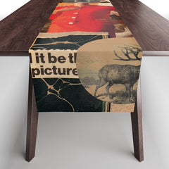 a Golden Year Table Runner