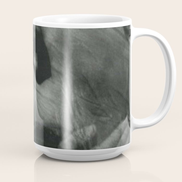1912, The Kiss, Lovers black and white photography by Anne Brigmann Coffee Mug