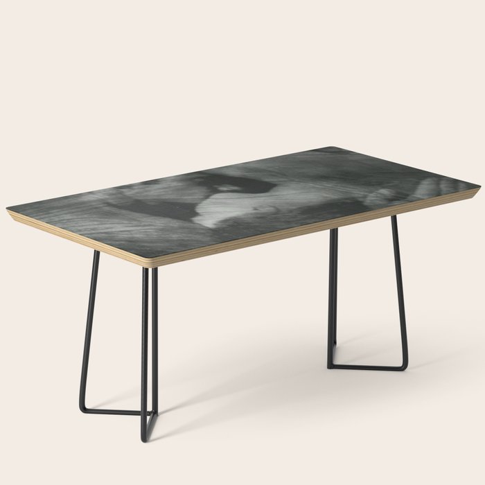 1912, The Kiss, Lovers black and white photography by Anne Brigmann Coffee Table