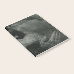 1912, The Kiss, Lovers black and white photography by Anne Brigmann Notebook