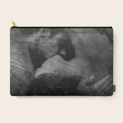 1912, The Kiss, Lovers black and white photography by Anne Brigmann Carry All Pouch