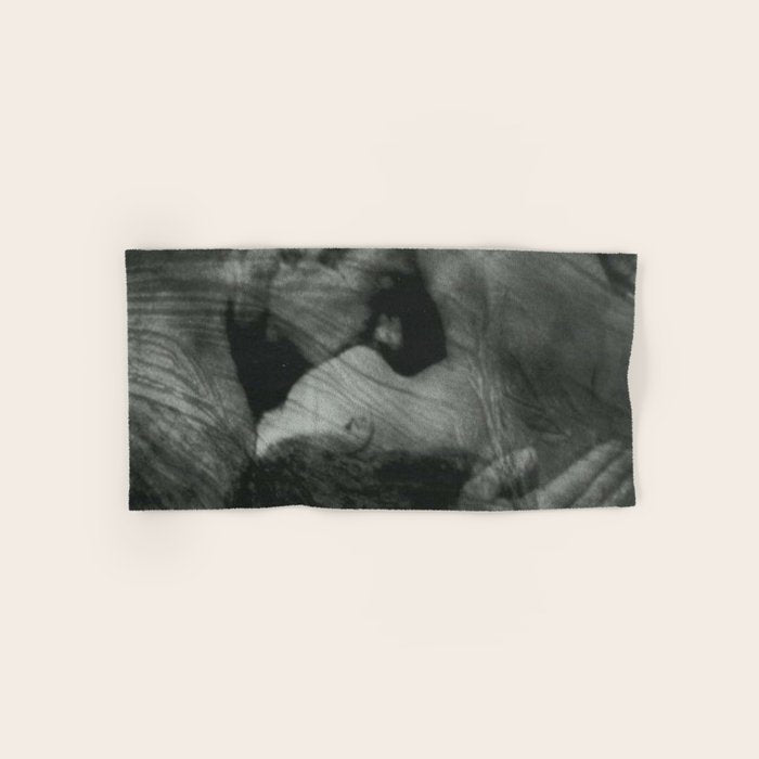 1912, The Kiss, Lovers black and white photography by Anne Brigmann Bath Towel