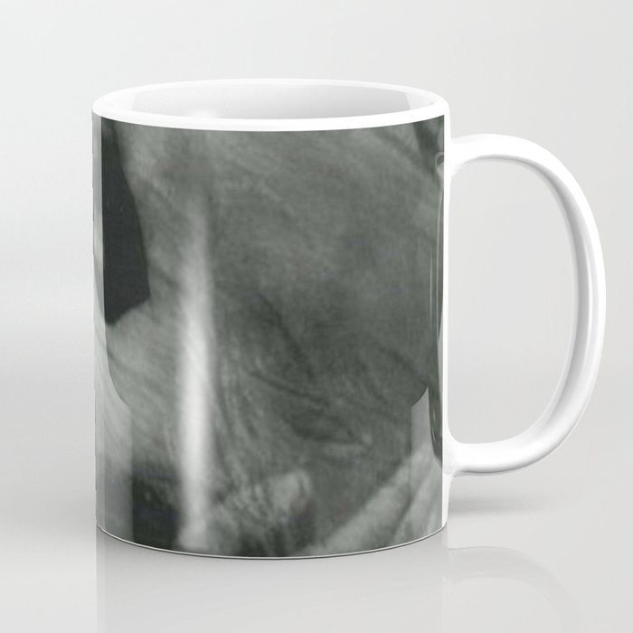 1912, The Kiss, Lovers black and white photography by Anne Brigmann Coffee Mug