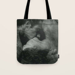 1912, The Kiss, Lovers black and white photography by Anne Brigmann Tote Bag