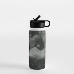 1912, The Kiss, Lovers black and white photography by Anne Brigmann Water Bottle