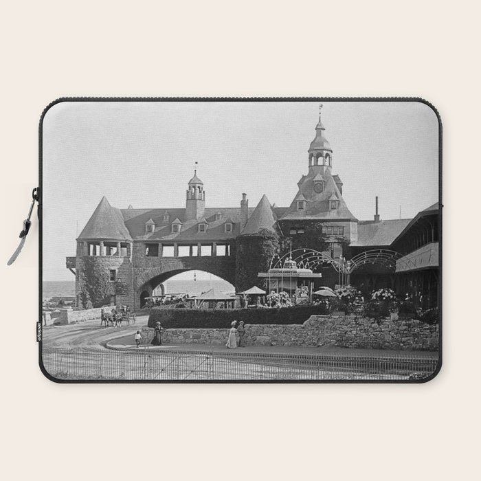 1890 Narragansett Towers & Casino, Narragansett, Rhode Island Laptop Sleeve