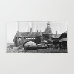 1890 Narragansett Towers & Casino, Narragansett, Rhode Island Bath Towel