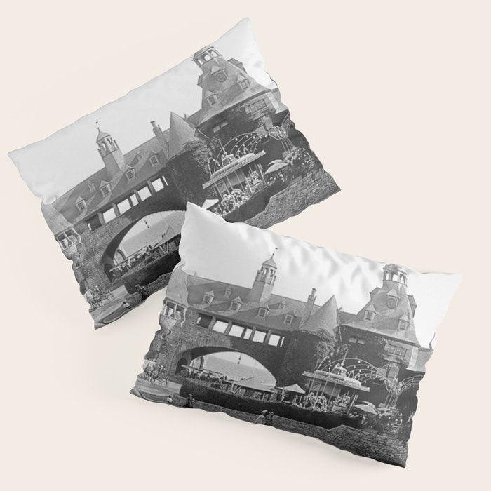 1890 Narragansett Towers & Casino, Narragansett, Rhode Island Pillow Sham