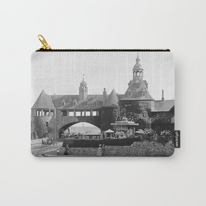 1890 Narragansett Towers & Casino, Narragansett, Rhode Island Carry All Pouch
