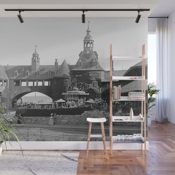 1890 Narragansett Towers & Casino, Narragansett, Rhode Island Wall Mural