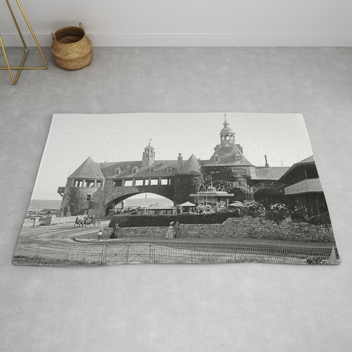 1890 Narragansett Towers & Casino, Narragansett, Rhode Island Rug