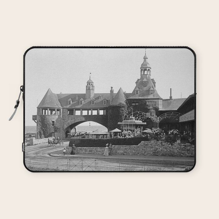 1890 Narragansett Towers & Casino, Narragansett, Rhode Island Laptop Sleeve