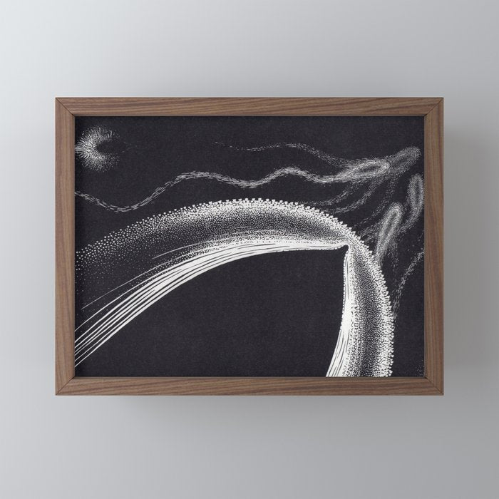 "Dolphins" by M.C. Escher Mini Art Print