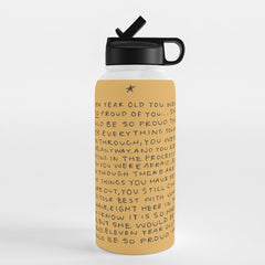 11 year old would be so proud of you Water Bottle