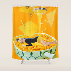8x10 Cheese Dreams Shower Curtain
