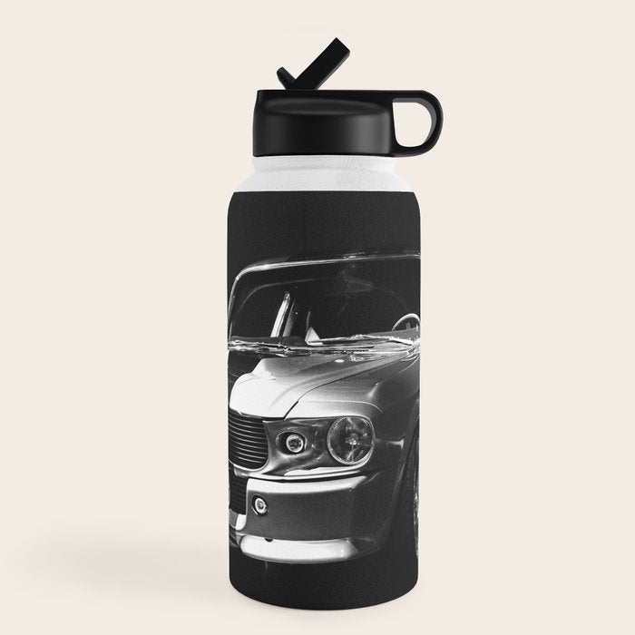 1967 Mustang Shelby GT 500 Water Bottle