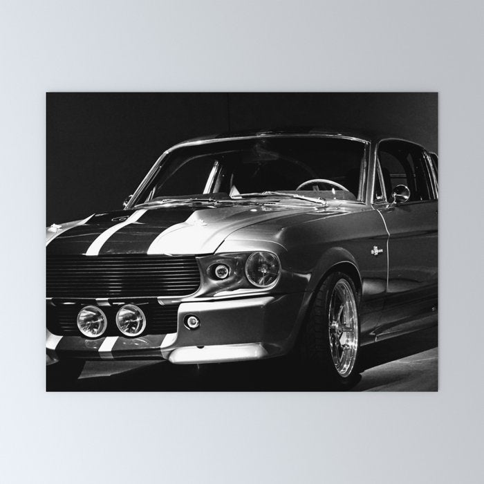 1967 Mustang Shelby GT 500 Mini Art Print