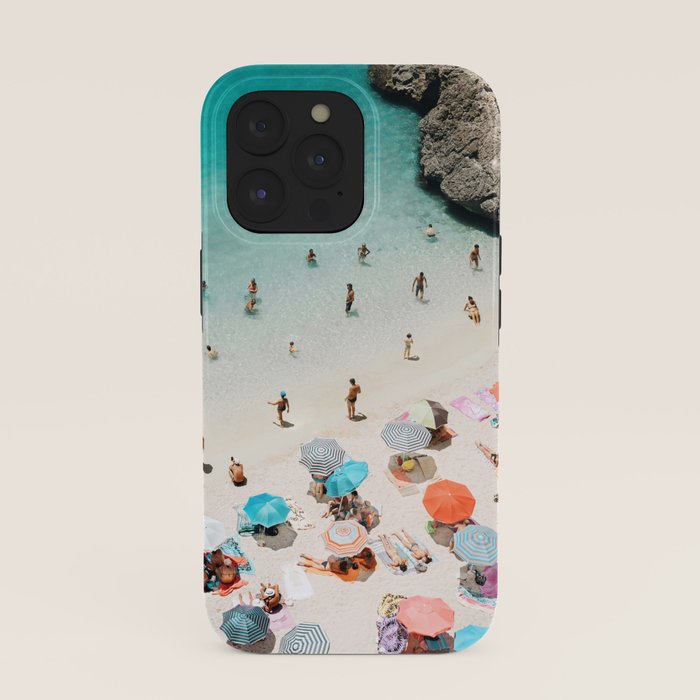 A Day At The Beach iPhone Case