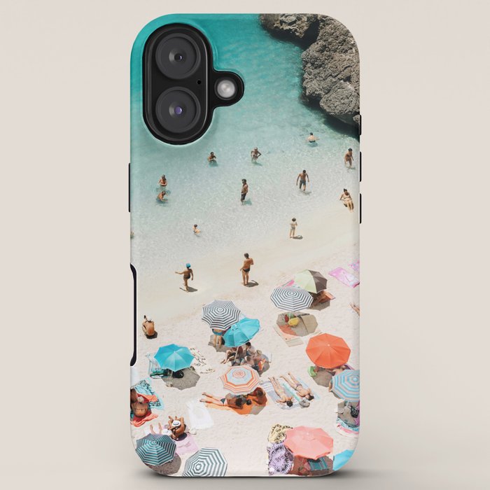 A Day At The Beach iPhone Case