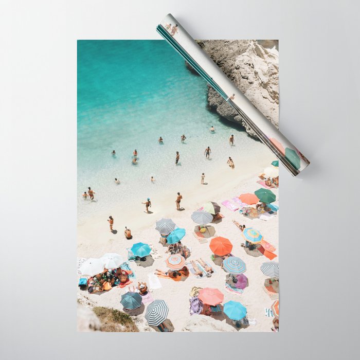 A Day At The Beach Wrapping Paper