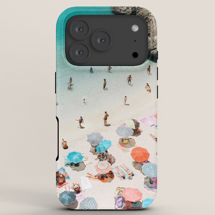 A Day At The Beach iPhone Case