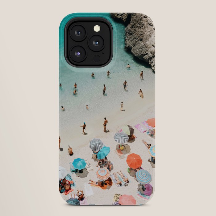 A Day At The Beach iPhone Case