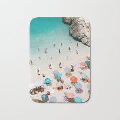 A Day At The Beach Bath Mat