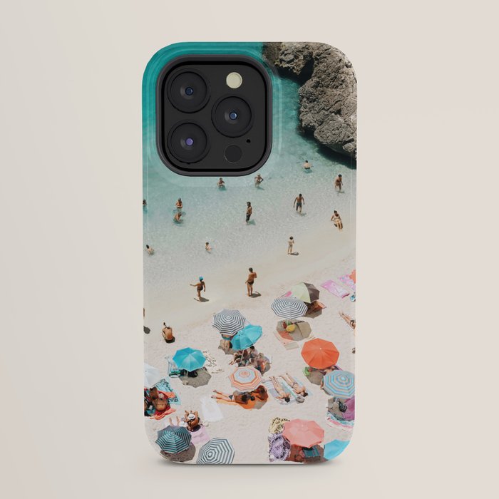A Day At The Beach iPhone Case