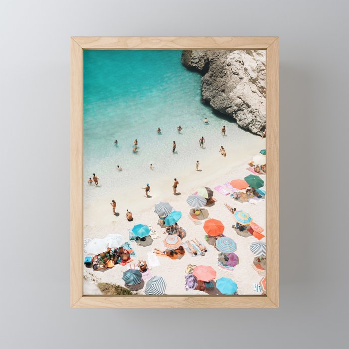 A Day At The Beach Mini Art Print