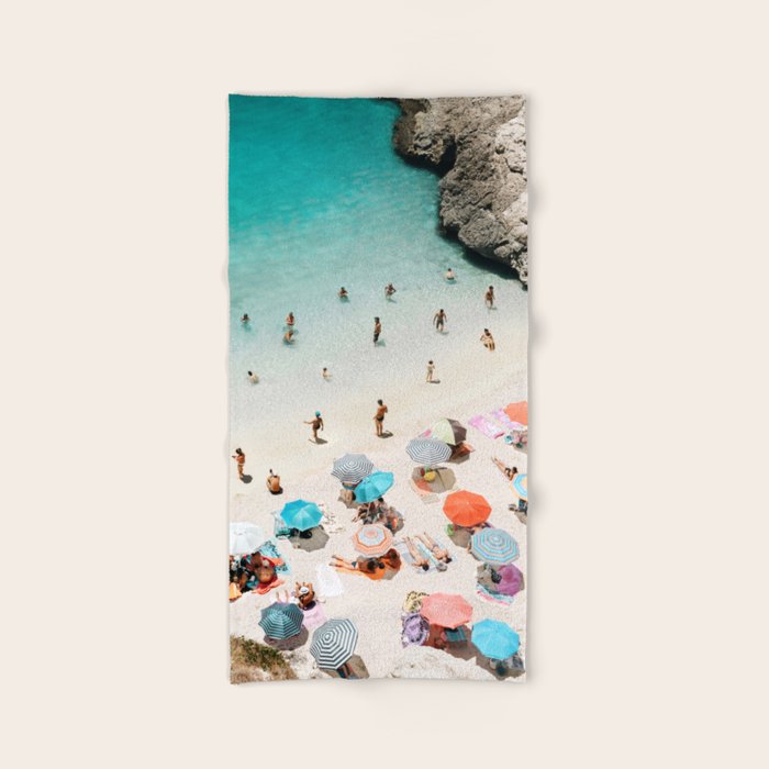 A Day At The Beach Bath Towel
