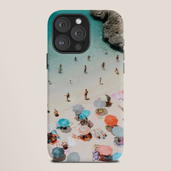 A Day At The Beach iPhone Case