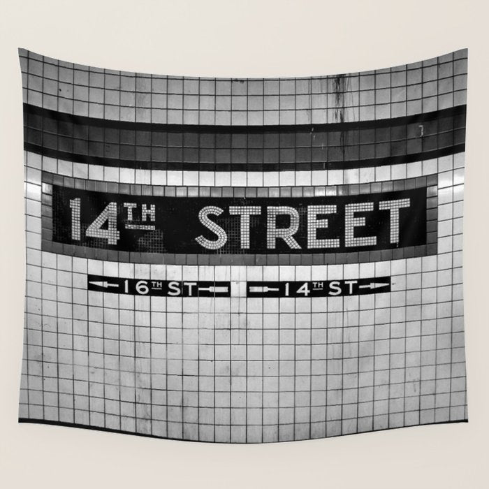 14th Street Wall Tapestry