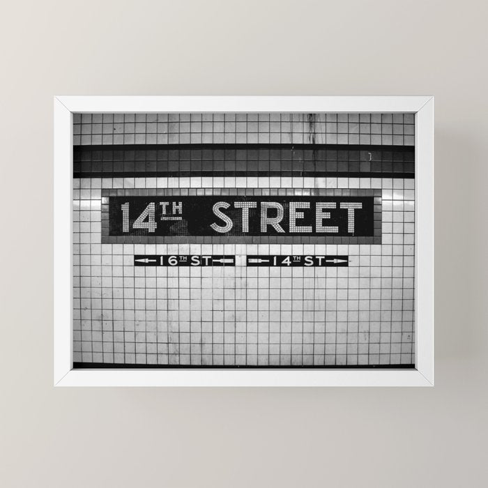 14th Street Mini Art Print