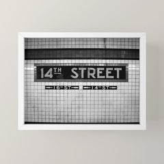 14th Street Mini Art Print