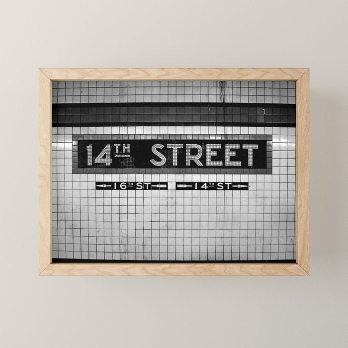 14th Street Mini Art Print