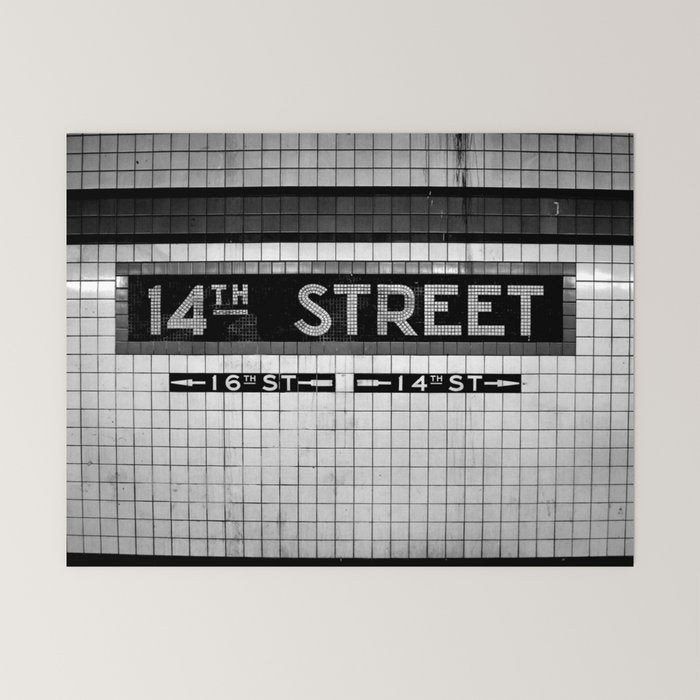 14th Street Mini Art Print