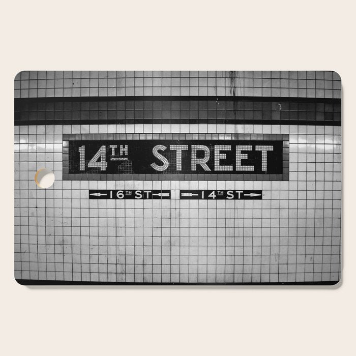 14th Street Cutting Board