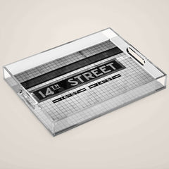 14th Street Acrylic Tray