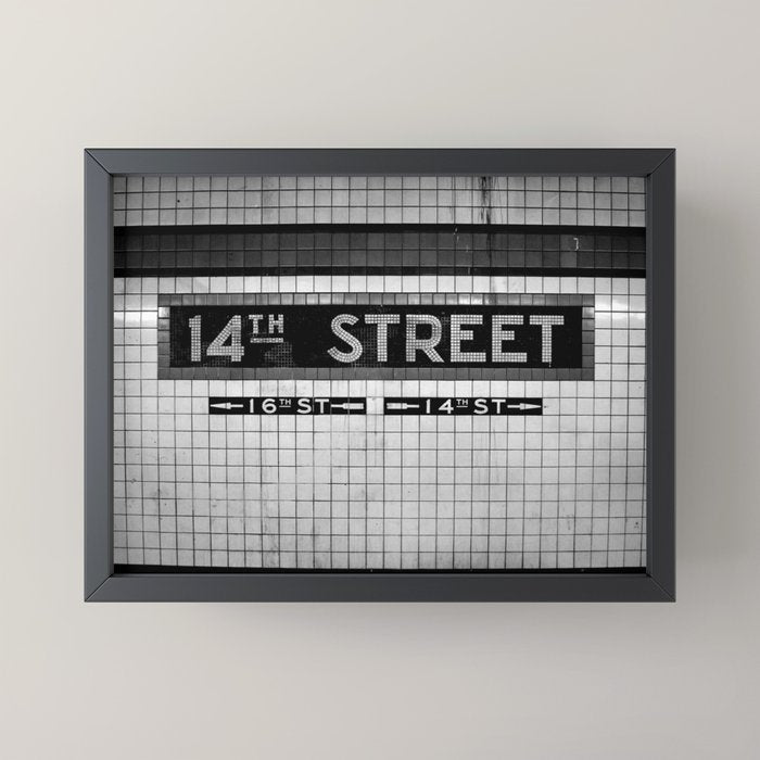 14th Street Mini Art Print