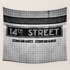 14th Street Wall Tapestry