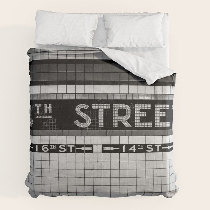 14th Street Duvet Cover