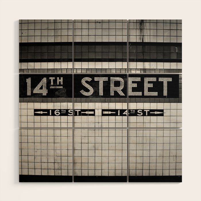 14th Street Wood Wall Art