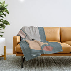 // Shape study #20 Throw Blanket