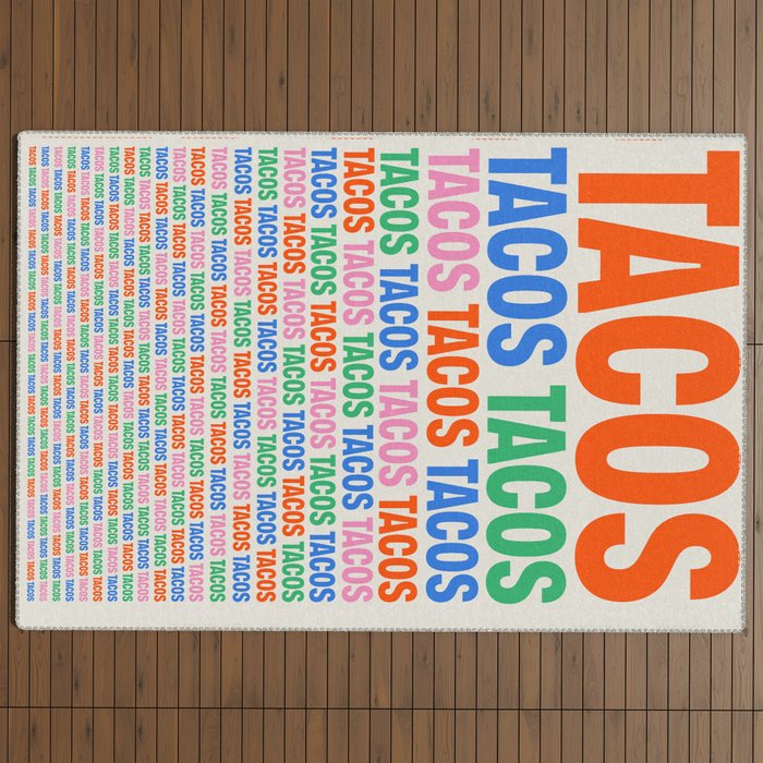 253 Tacos Outdoor Rug