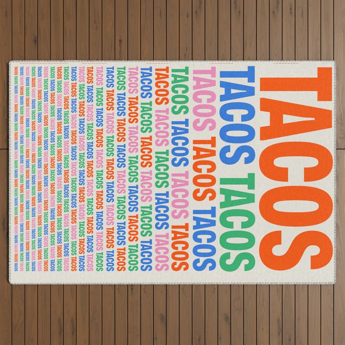 253 Tacos Outdoor Rug