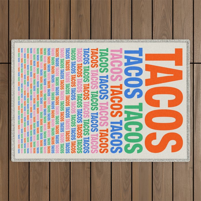 253 Tacos Outdoor Rug