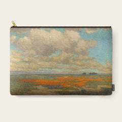 1911 Granville Redmond - A Field of California Poppies Carry All Pouch